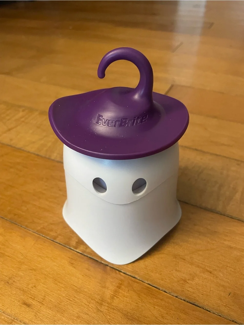 Everbrite Halloween Ghost LED Lantern - Purple & White -